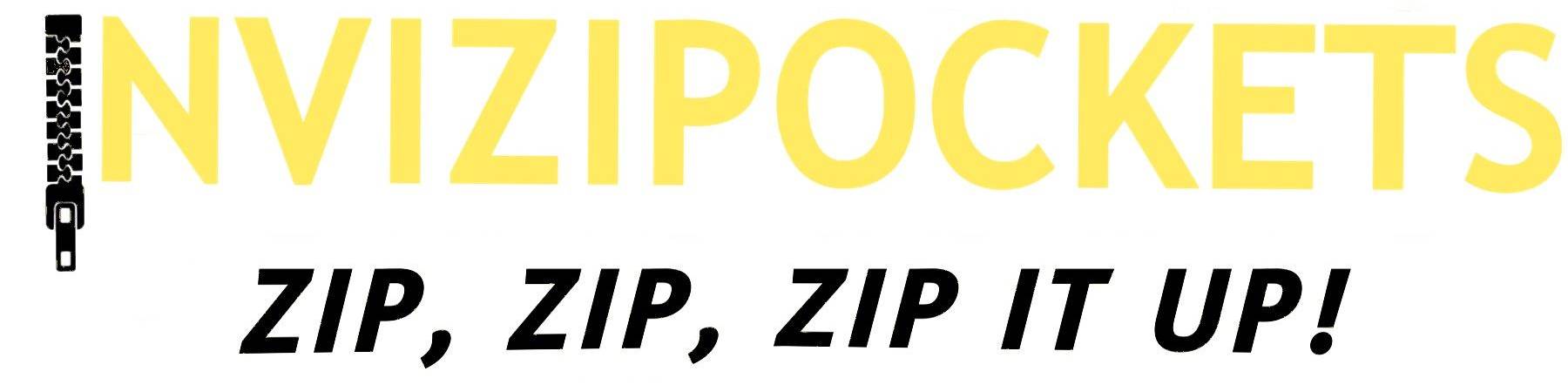A yellow and black logo for zipock.